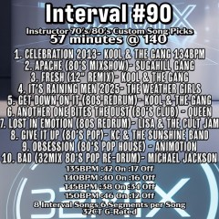 INTERVAL 90- 70's 80's..